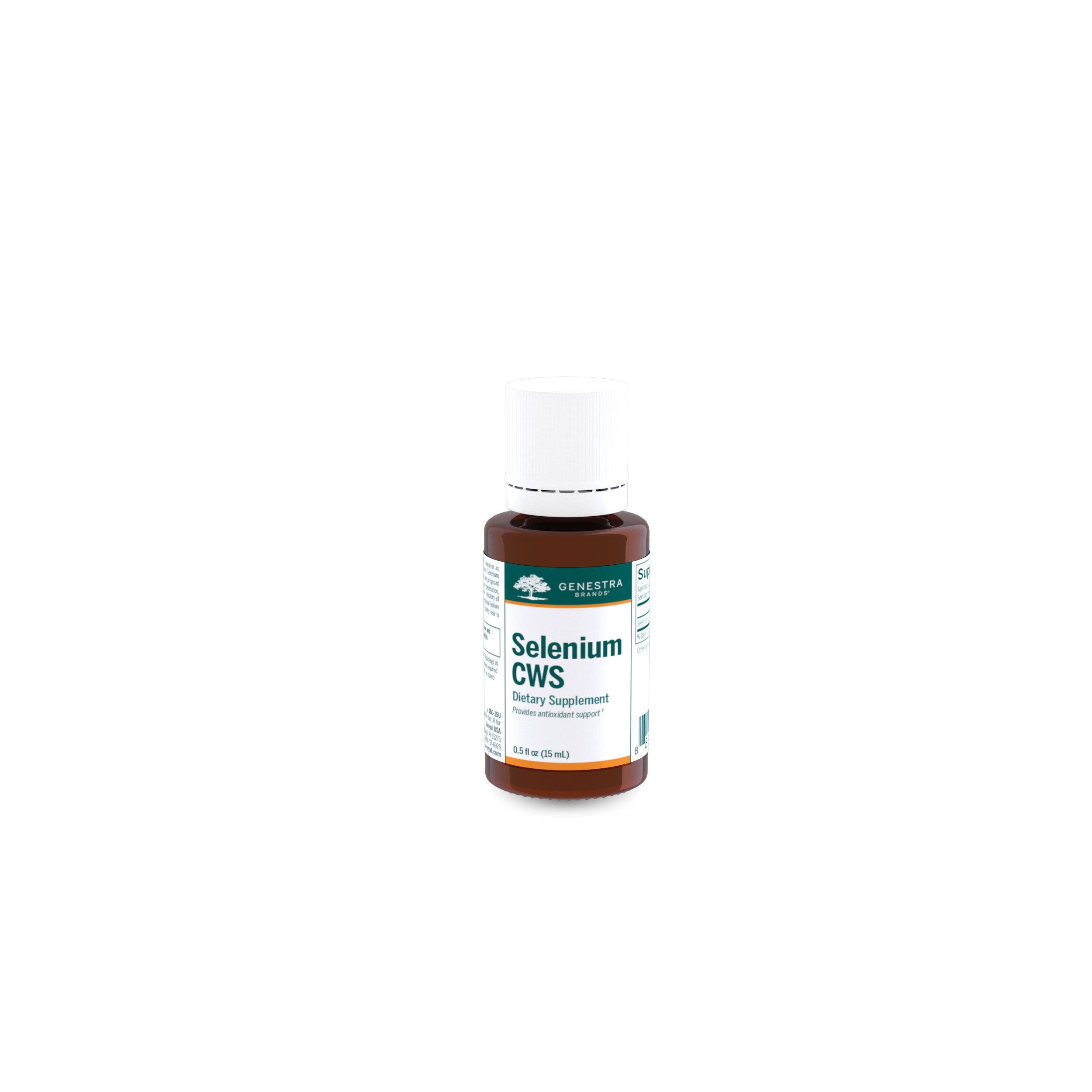 Genestra, Selenium CWS, 0.5 fl oz UPC 883196145409 | HiLife Vitamins